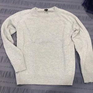 J Crew men's Lambs wool crew neck sweater LT Tall